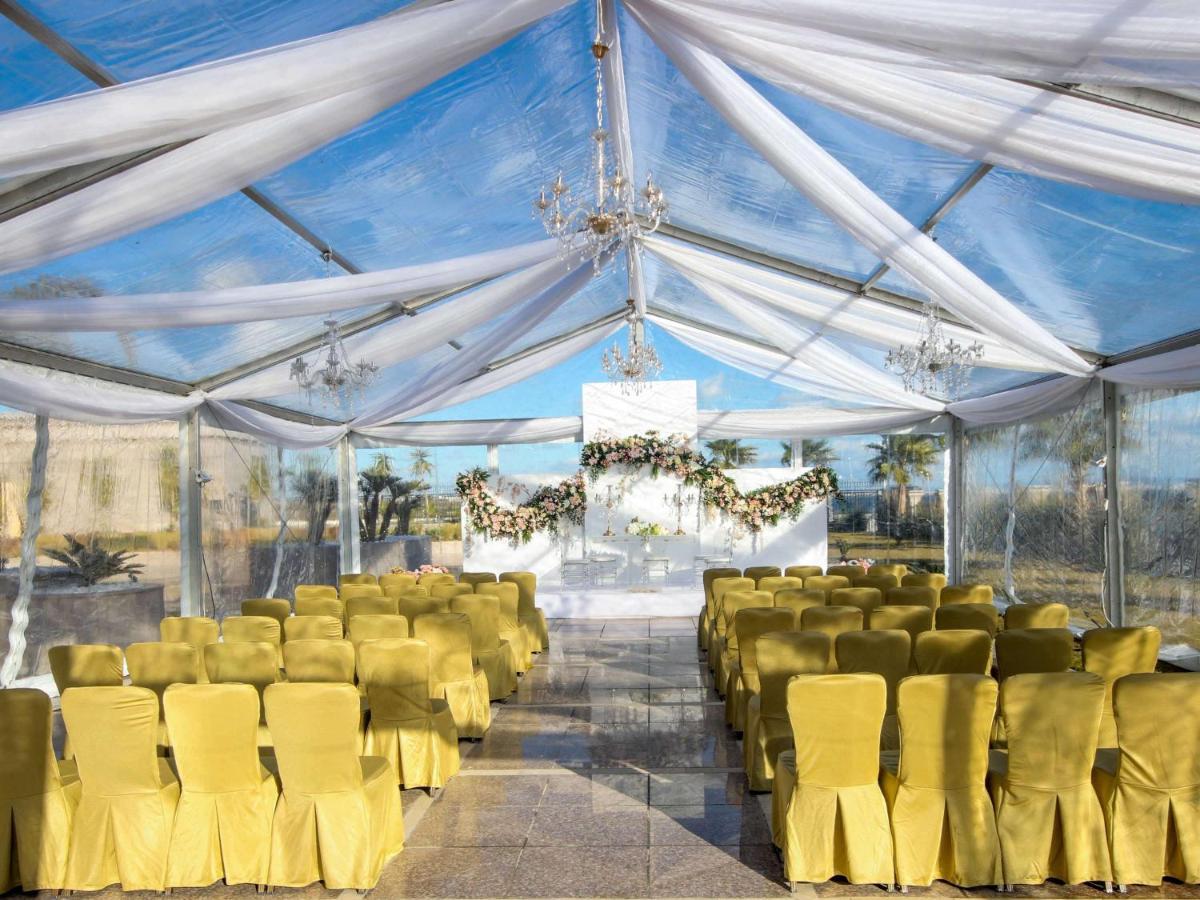 Moevenpick Hotel Du Lac Tunis Ngoại thất bức ảnh Marquee tent
