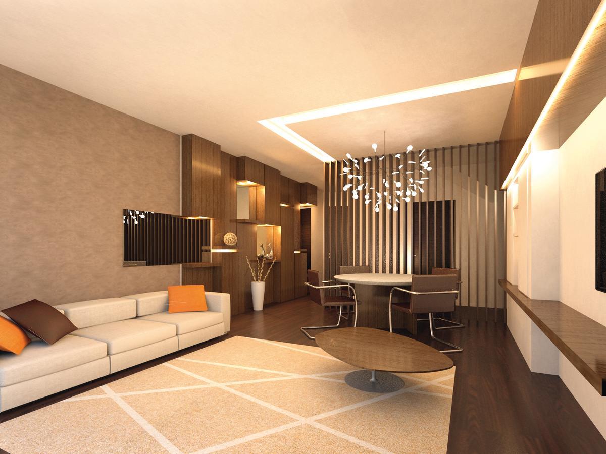 Moevenpick Hotel Du Lac Tunis Ngoại thất bức ảnh 3D interior rendering