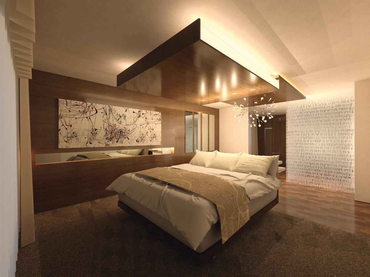 Moevenpick Hotel Du Lac Tunis Ngoại thất bức ảnh 3D rendering of a bedroom